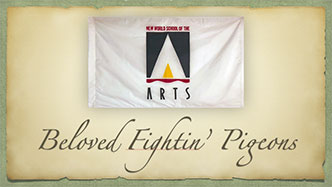Our Beloved Fightin' Pigeons marquee